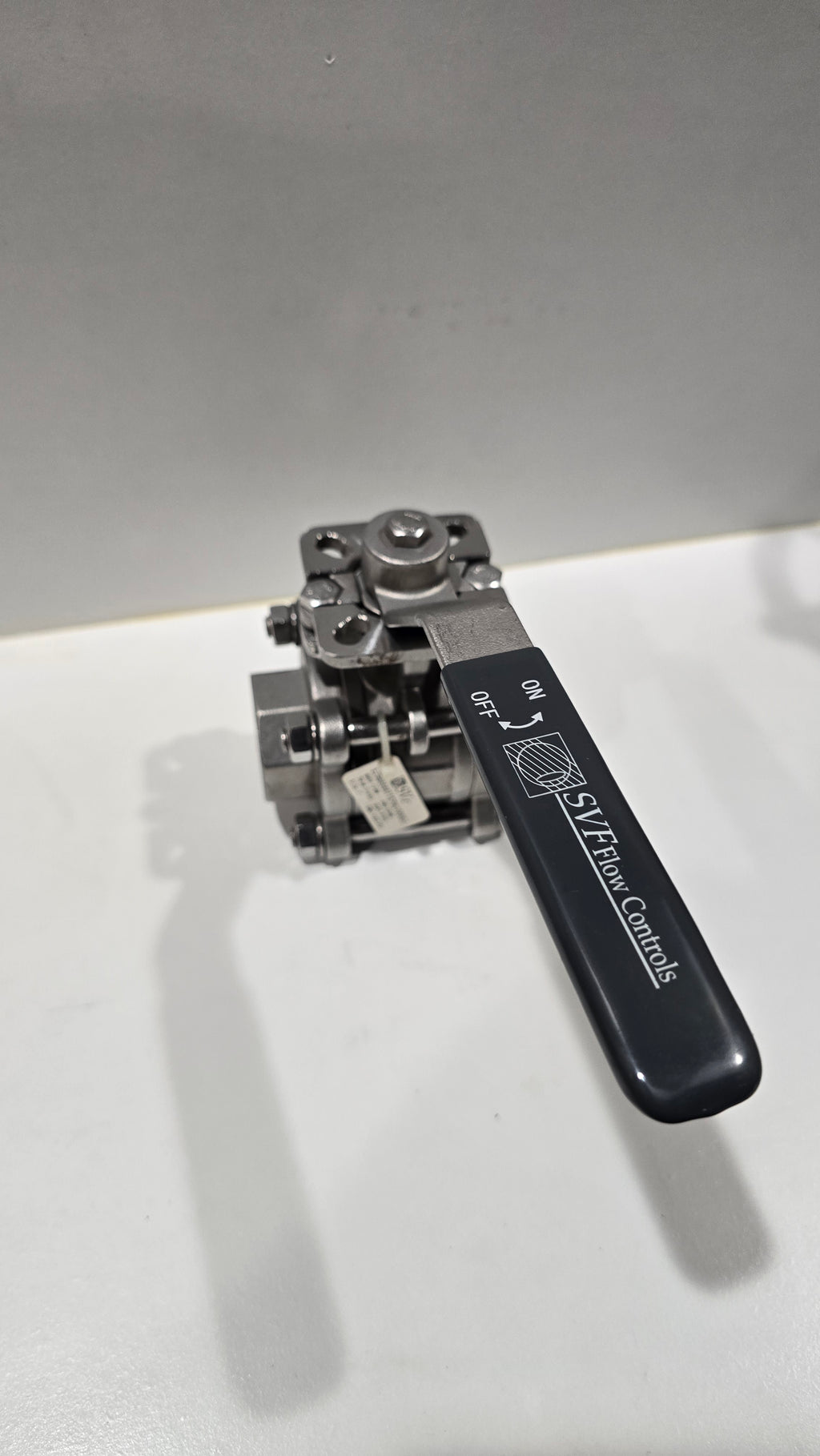 SVF Flow Controls 1" Series 8 Three-Piece 316 SS Ball Valve - Socket Weld / Butt Weld 1000 WOG