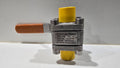 3/4" Habonim 3-Piece Stainless Steel Ball Valve