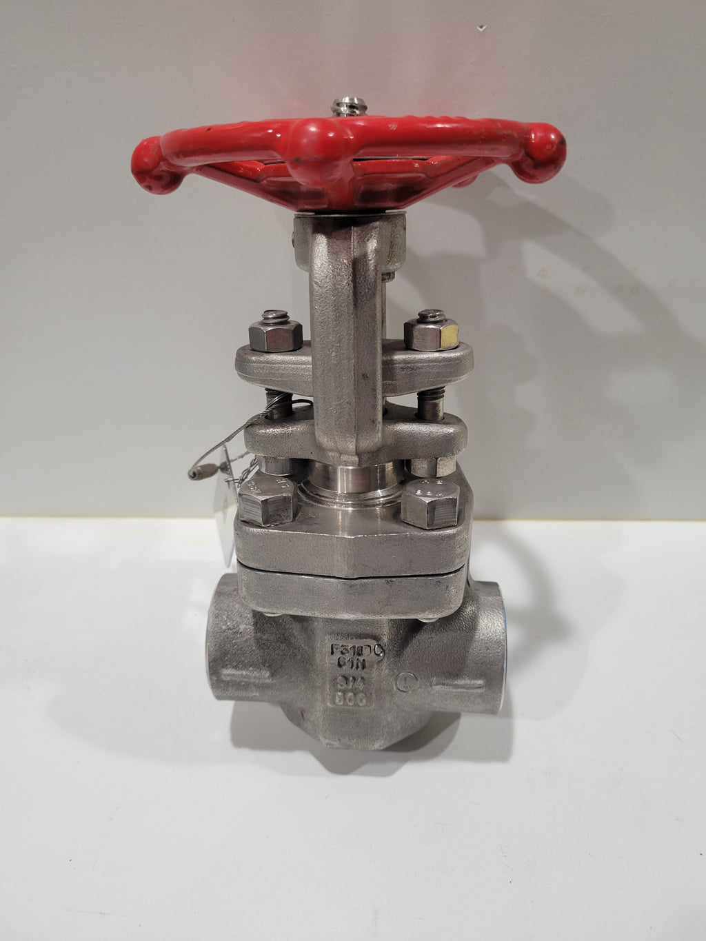 3/4" Ladish Class 800 Stainless Steel Gate Valve — Threaded A182-F316DC