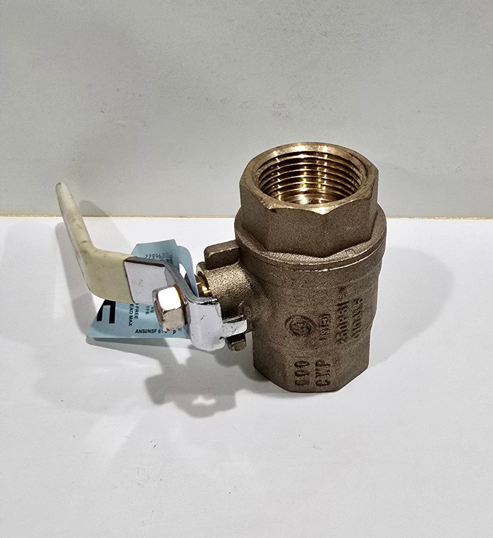 Apollo 94ALF-105-01A 1" Lead-Free Brass Ball Valve — 600 CWP Threaded