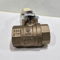 Apollo 94ALF-105-01A 1" Lead-Free Brass Ball Valve — 600 CWP Threaded