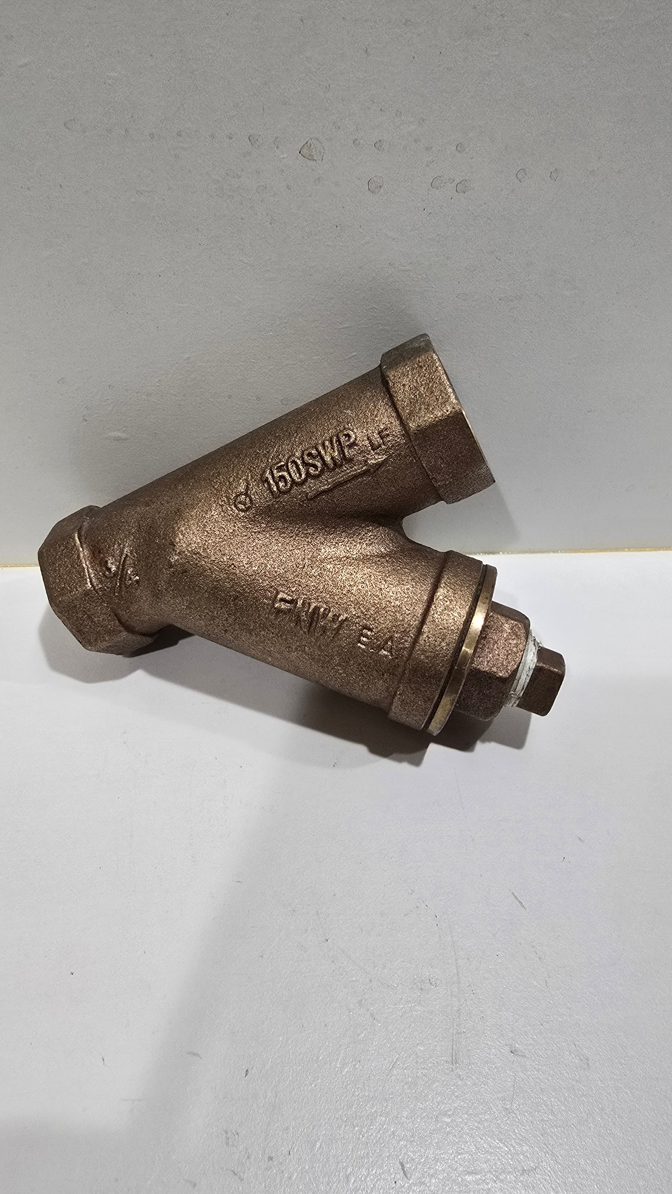 FNW X509 3/4" Bronze Y-Strainer — 150 SWP / 400 WOG Threaded
