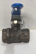 Jamesbury 1/4" Iron Body Ball Valve — PN40 / 500 CWP Threaded