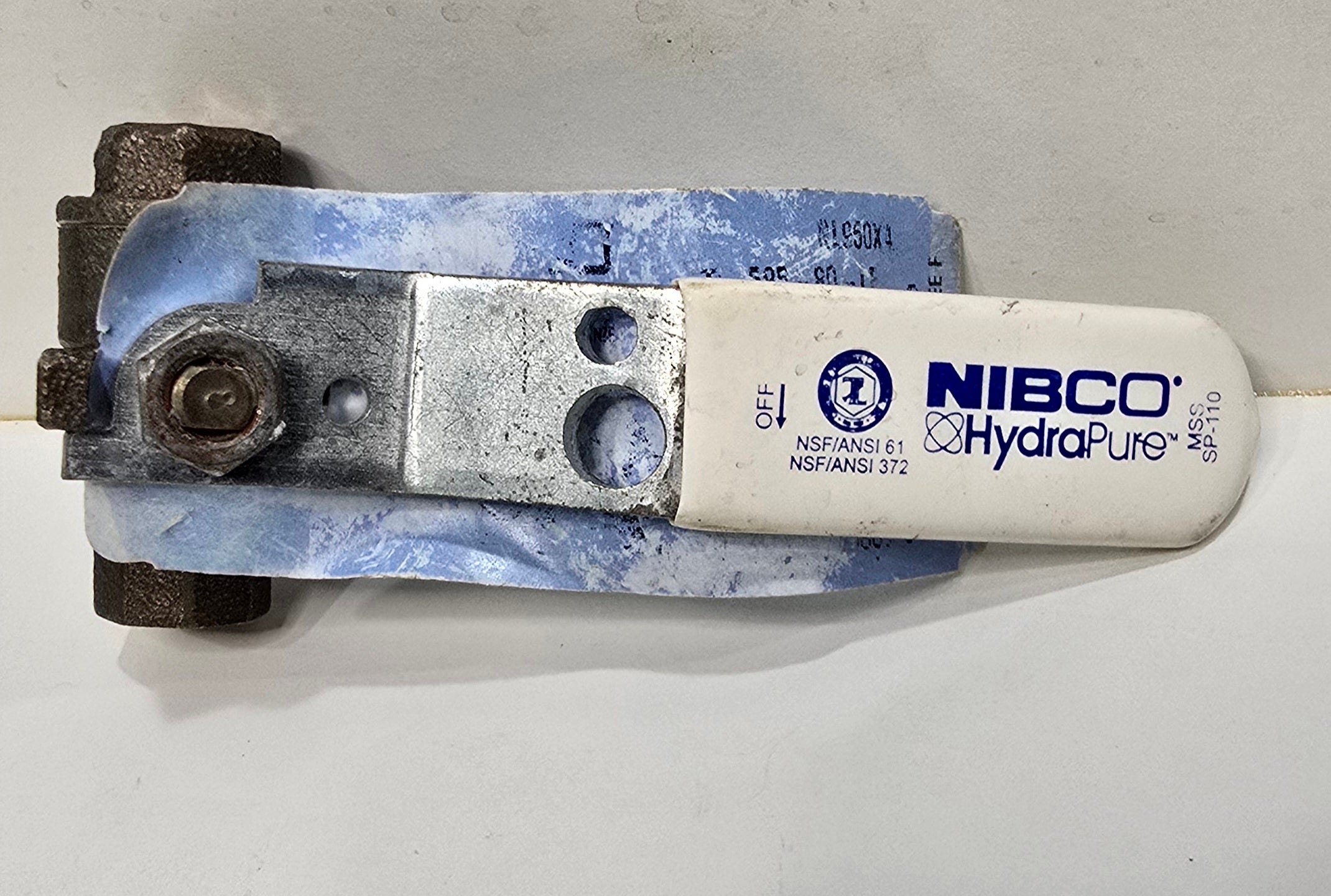 NIBCO HydraPure™ 1/4" Ball Valve — NSF/ANSI 61 & 372 Lead-Free Threaded