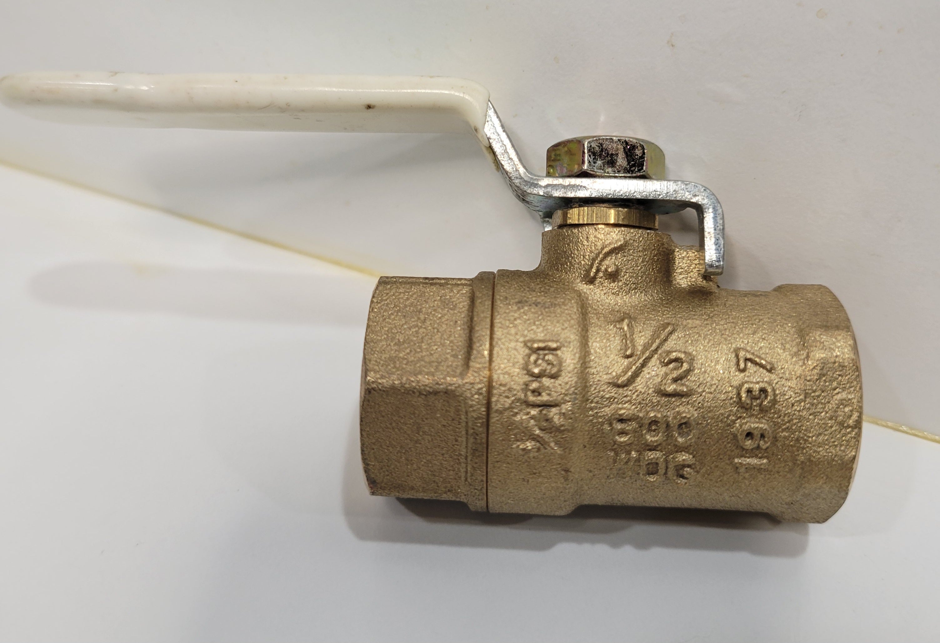 FNW Fig. X410C 1/2" Brass Ball Valve — 600 WOG NSF/ANSI 61 & 372 Low Lead Threaded