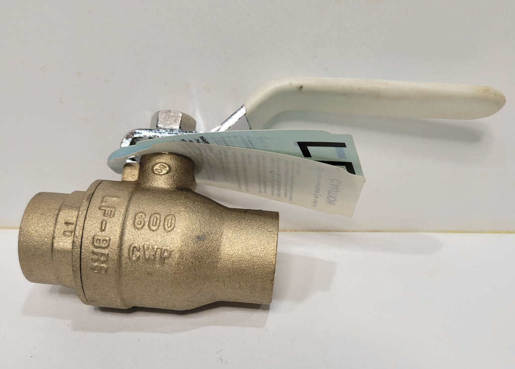 Apollo 94ALF-204-01A 3/4" Lead Free Brass Ball Valve — 600 CWP Sweat (Solder) FM Approved NSF/ANSI 61 & 372