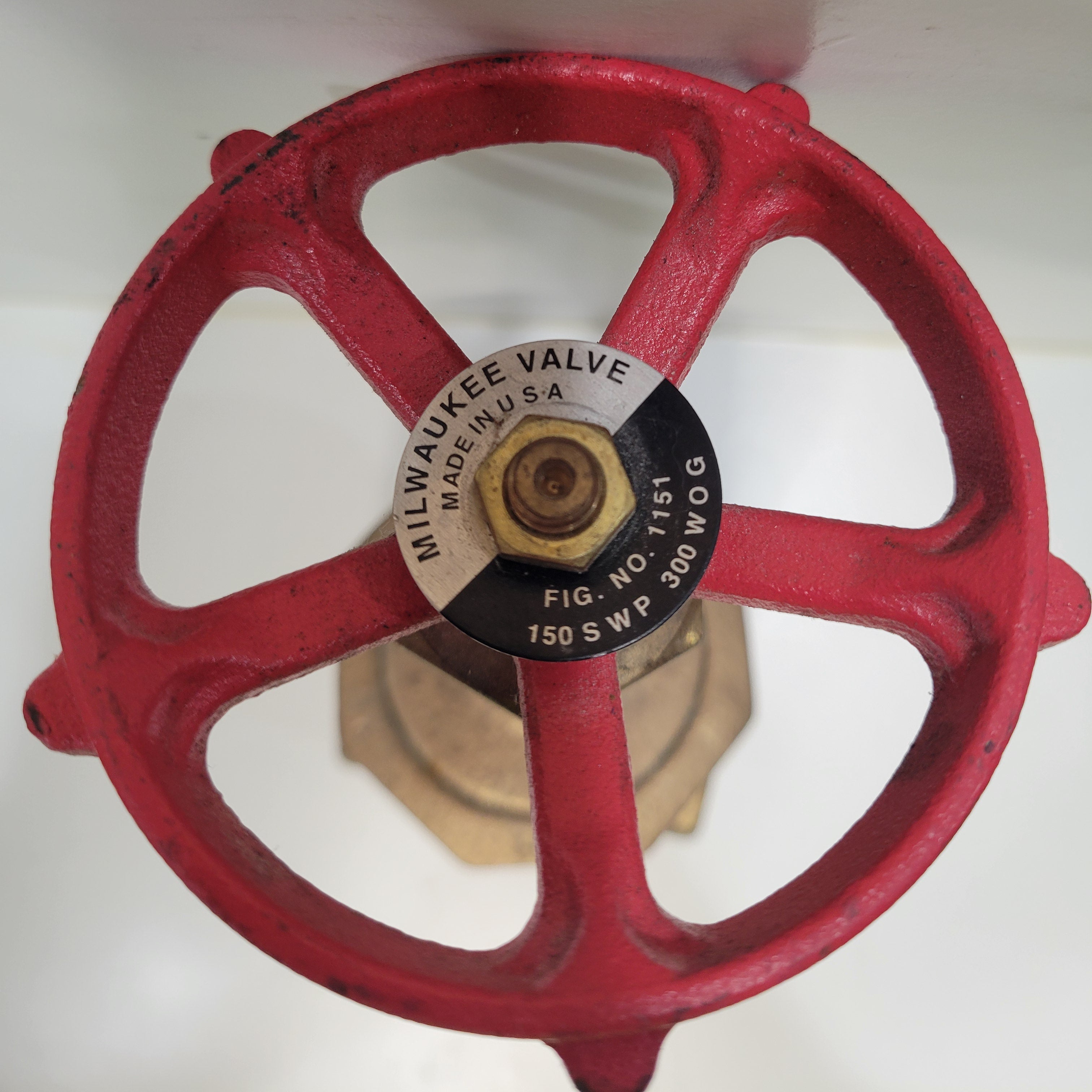 Milwaukee Valve Fig. No. 1151 1-1/2" Bronze Gate Valve — 150 SWP 300 WOG Threaded NPT Made in USA