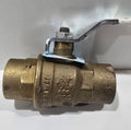 1" FNW Bronze Ball Valve — 400 WOG Solder End
