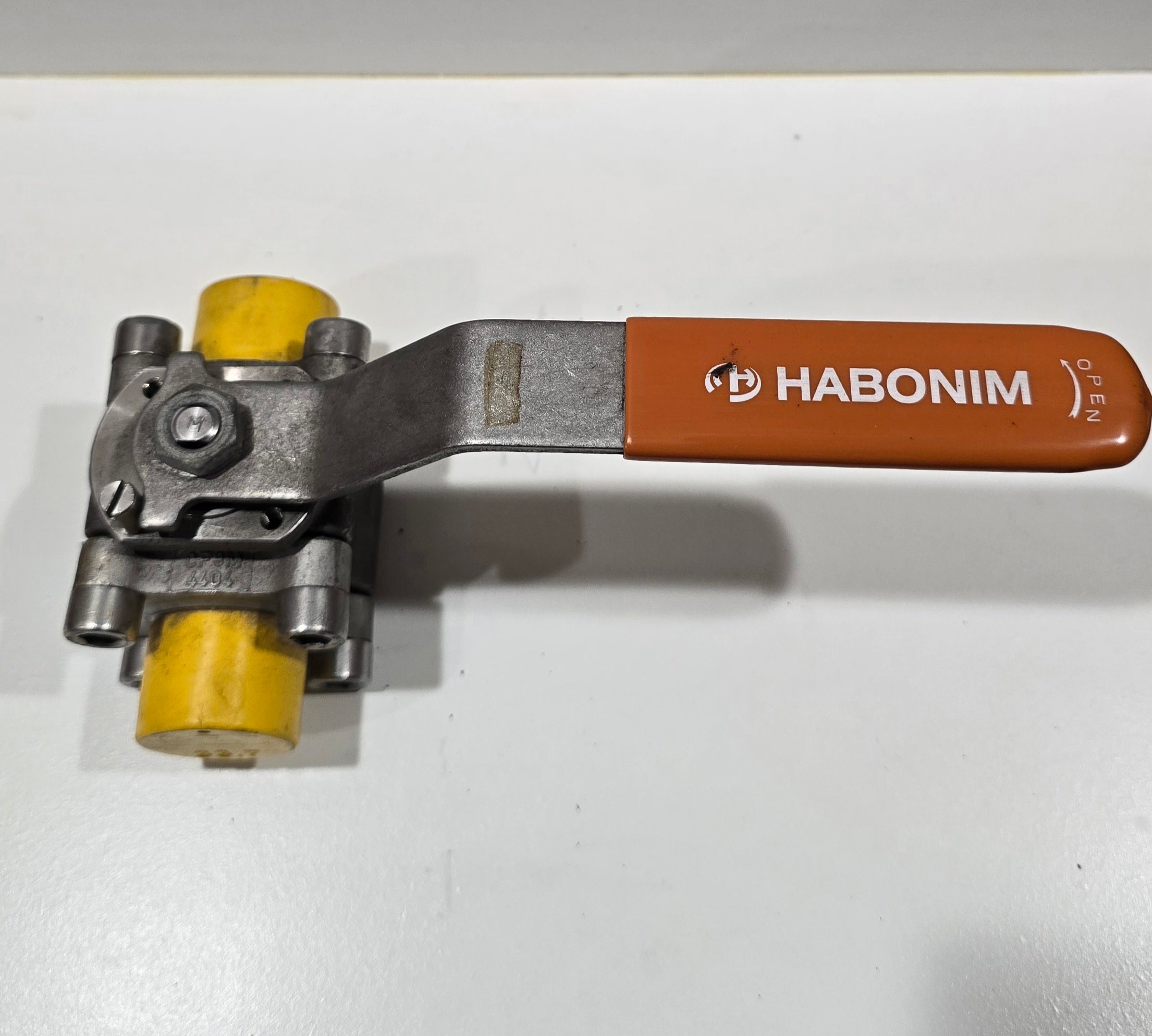 1" Habonim 3-Piece Stainless Steel Ball Valve