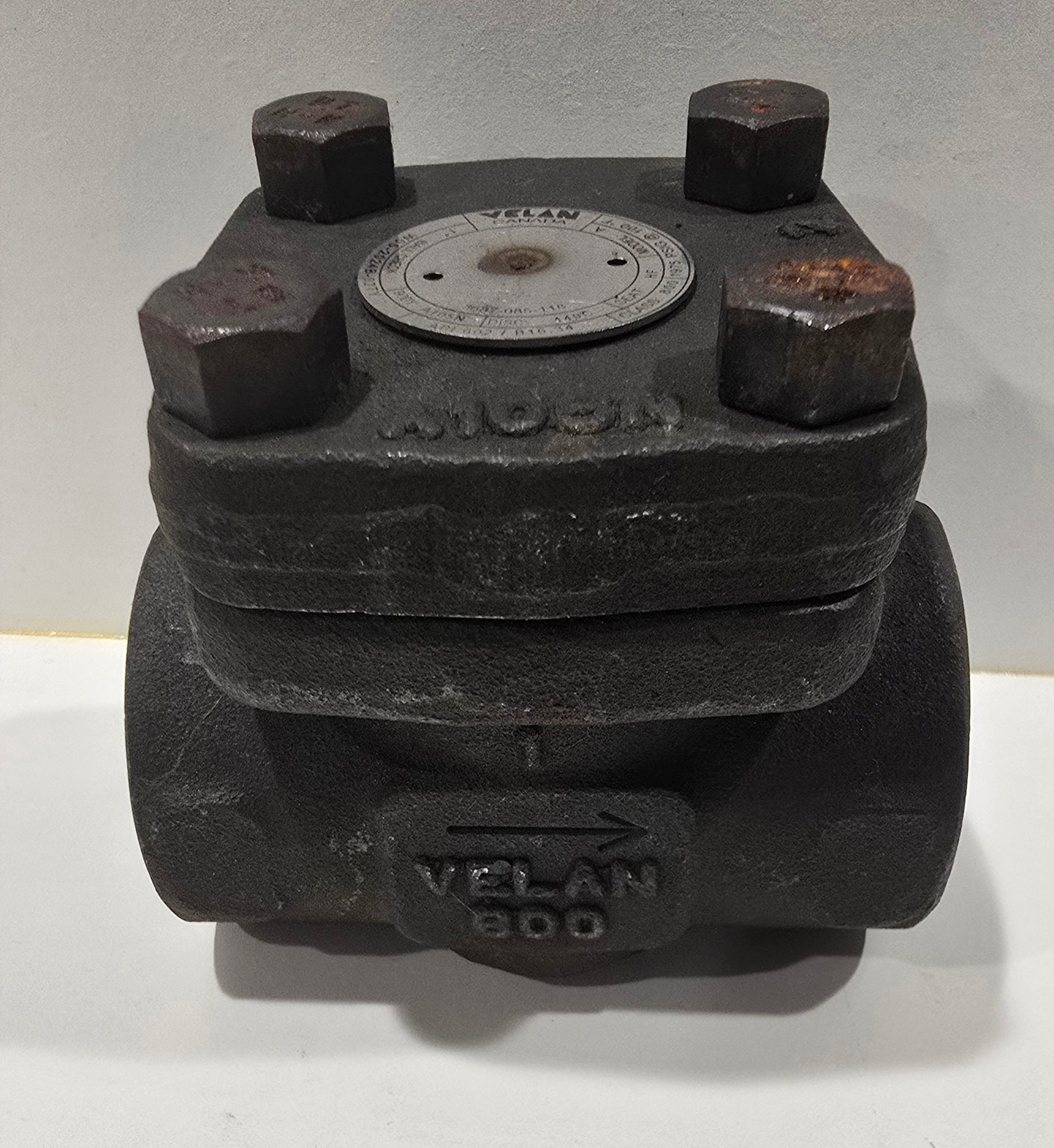 Velan 1" Class 800 Forged Carbon Steel Piston Check Valve