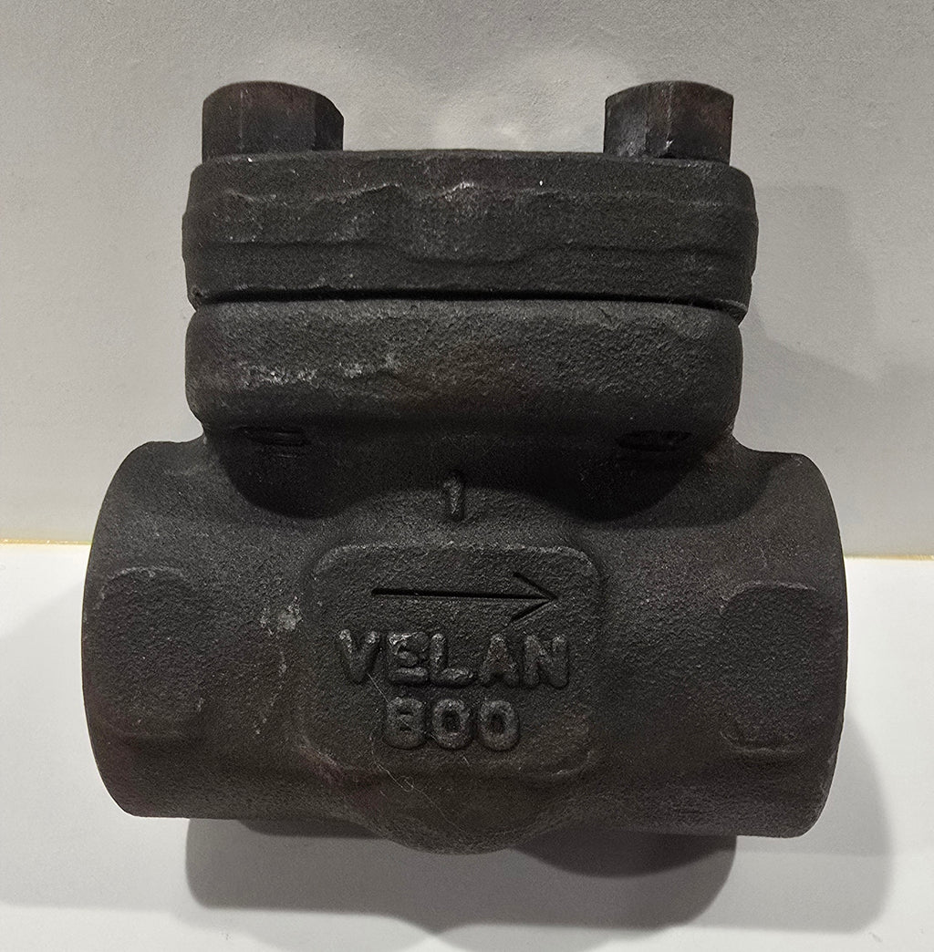 Velan 1" Class 800 Forged Carbon Steel Piston Check Valve