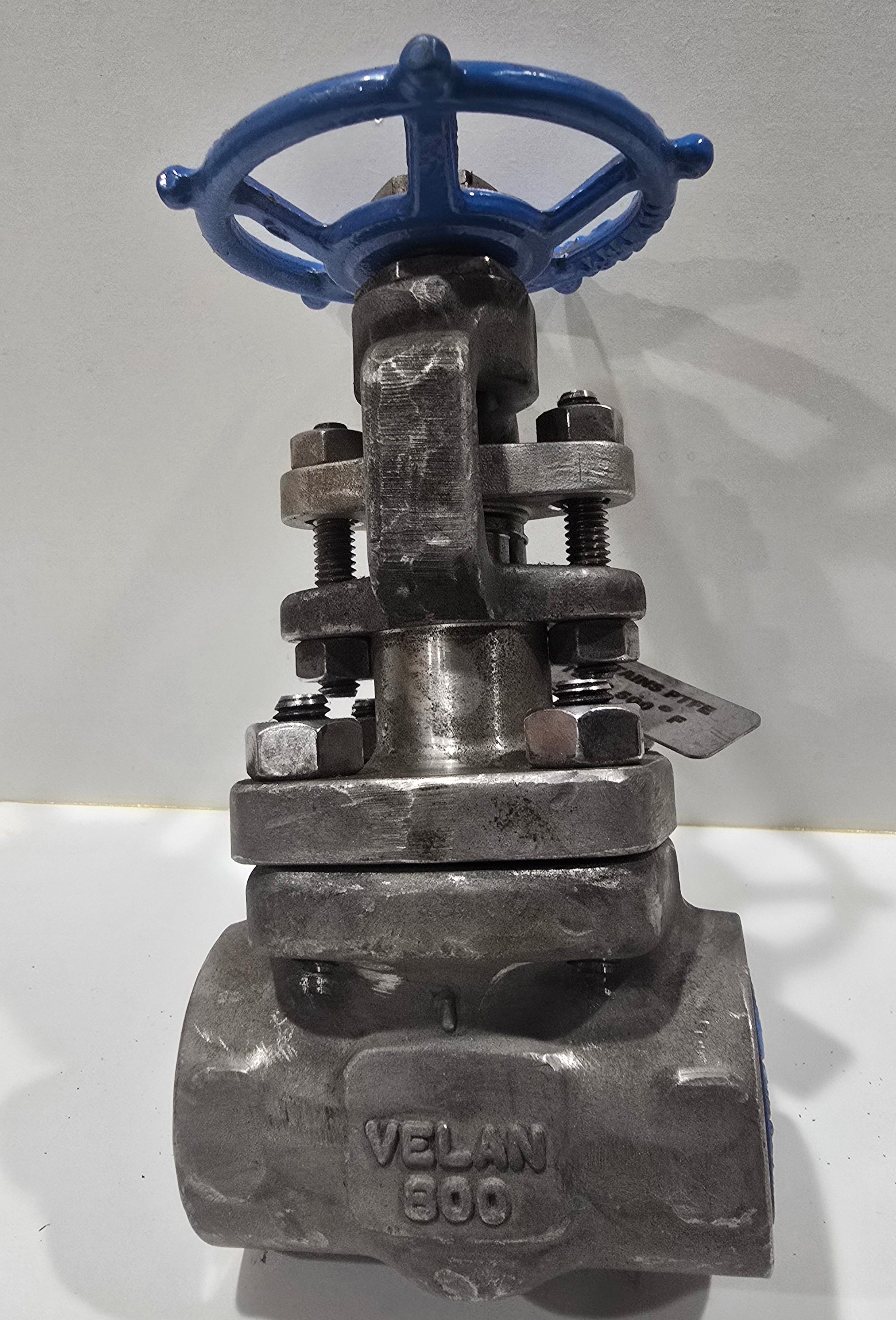 1" Velan Class 800 Forged Steel Gate Valve — Socket Weld